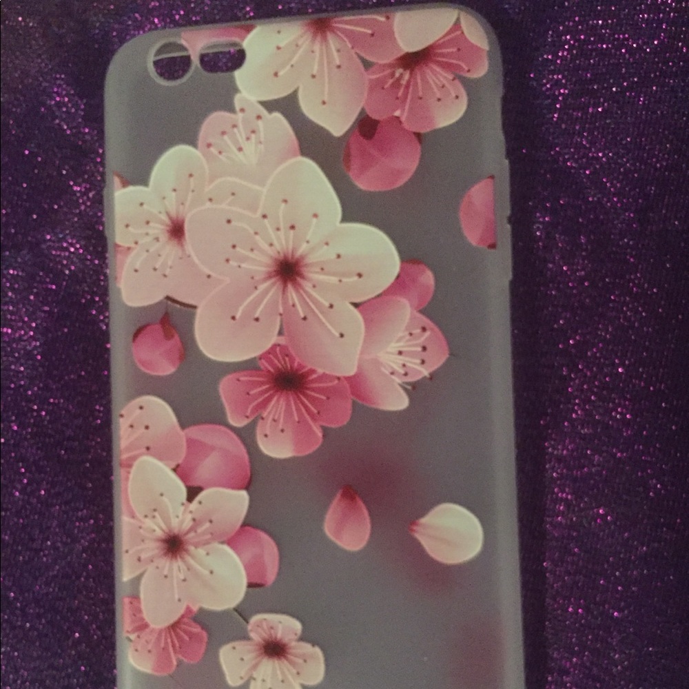 Just In! iPhone 6+ Plus Flexible Floral Phone Case
